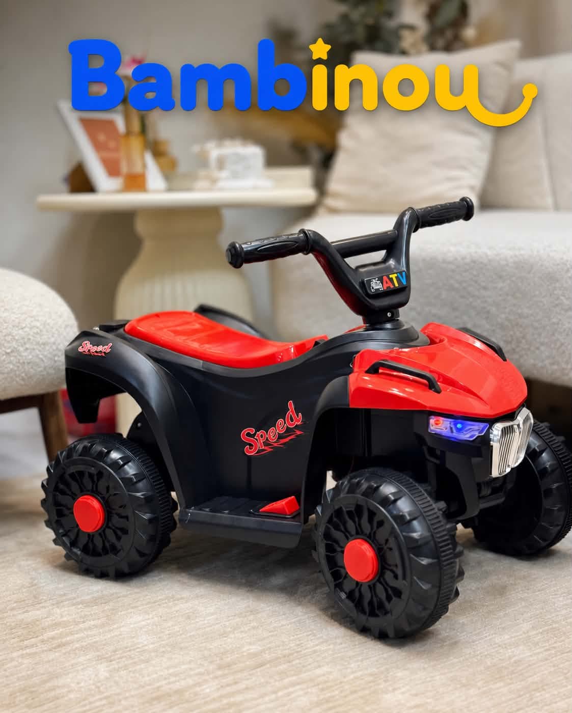 Quad, Moto Electrique pour Enfant avec Télécommande